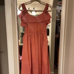 backless dress with straps